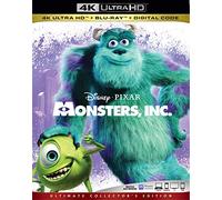 Monsters, Inc. [Ultra Hd] With Blu-Ray, 4k Mastering, Collector's Ed, Digital