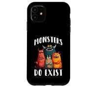 Monsters Do Exist Horror Creepy Spooky Fan - Coque pour iPhone 11