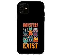 Monsters Do Exist Horror Creepy Spooky Fan Coque pour iPhone 11