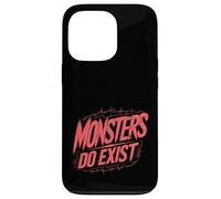 Monsters Do Exist Horror Creepy Spooky Fan - Coque pour iPhone 13 Pro