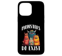 Monsters Do Exist Horror Creepy Spooky Fan - Coque pour iPhone 13 Pro Max