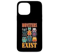Monsters Do Exist Horror Creepy Spooky Fan Coque pour iPhone 13 Pro Max