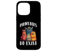 Monsters Do Exist Horror Creepy Spooky Fan - Coque pour iPhone 14 Pro Max