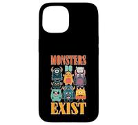 Monsters Do Exist Horror Creepy Spooky Fan Coque pour iPhone 15
