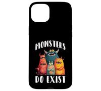 Monsters Do Exist Horror Creepy Spooky Fan - Coque pour iPhone 15 Plus