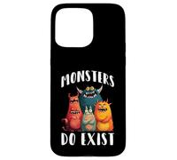 Monsters Do Exist Horror Creepy Spooky Fan - Coque pour iPhone 15 Pro Max