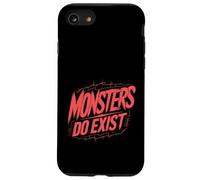 Monsters Do Exist Horror Creepy Spooky Fan - Coque pour iPhone SE (2020) / 7/8