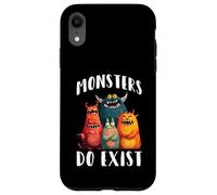 Monsters Do Exist Horror Creepy Spooky Fan - Coque pour iPhone XR