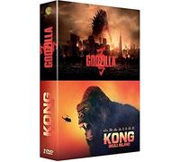 Monsters : Godzilla + Kong : Skull Island - Coffret DVD