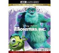 Monsters, Inc. [Ultra Hd] With Blu-Ray, 4k Mastering, Collector's Ed, Digital
