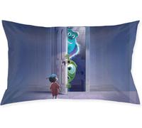 Monsters, Inc. Housse De Coussin Carrée En Peluche Avec Impression Décorative Douce Pour Le Salon, Le Canapé, 50,8 X 76,2 Cm
