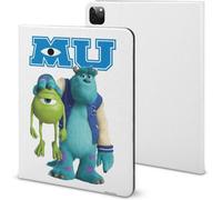 Monsters Inc. Mike Sally Étui Pour Ipad Ipad Pro 2021 Rangement Pour Crayons Prévention Des Rayures Protection Complète Fonction Veille Automatique 11 Pouces