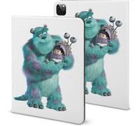 Monsters Inc. Mike Sally Étui Pour Ipad Ipad Pro 2021 Rangement Pour Crayons Prévention Des Rayures Protection Complète Fonction Veille Automatique 11 Pouces