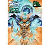 Monsters & Magic of Dark Tower | Livre de supplément DCC RPG. Ajoute 20 monstres, 6 sorts, 14 objets magiques et lore divine. Pour 1+ joueurs.