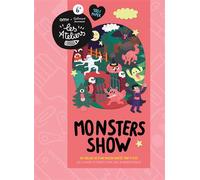 Monsters show - Un tableau 3D d'une maison hantée trop stylée - Collectif - Omy X Gallimard Jeunesse - Jeux livres objets