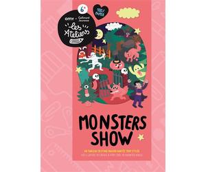 Monsters show - Un tableau 3D d'une maison hantée trop stylée - Collectif - Omy X Gallimard Jeunesse - Jeux livres objets
