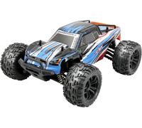 Monstertruck Reely RAW 1:14 bleu brushed Auto RC électrique 4 roues motrices (4WD) prêt à fonctionner (RtR) 2,4 GHz avec accu et