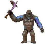 MonsterVerse Godzilla vs Kong 15,2 cm Hong Kong Figurine d'action à Collectionner très détaillée et Unique sculptée avec Hache de Combat, Convient aux Enfants de 4 Ans et Plus