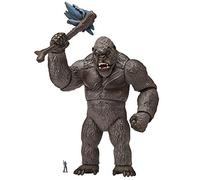 MonsterVerse Godzilla vs Kong Figurine articulée Mega Kong à Collectionner avec lumières et Sons de Bataille, Convient aux Enfants de 4 Ans et Plus 33 cm