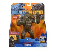 MonsterVerse Godzilla vs Kong - Figurine Deluxe de King Kong avec Sons, 17,8 cm - MNG05410