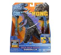 MonsterVerse Godzilla vs Kong Movie Godzilla Hong Kong Figurine articulée de 15,2 cm avec révélation de Fonction de Combat et Accessoire de Rayons de Chaleur, Convient aux Enfants de 4 Ans et Plus