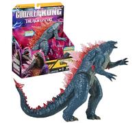 MonsterVerse - Godzilla x Kong, Figurine articulée, 18 cm, avec Sons et mouvements de la mâchoire, Modèle Godzilla, pour Les Enfants dès 4 Ans, MN3051