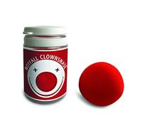 Monsterzeug Nez de clown d'urgence, nez rouge en mousse, costume pour carnaval et carnaval - 5 cm de diamètre