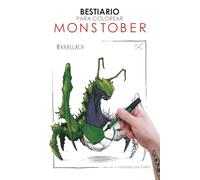 Monstober, El color del miedo: Bestiario para colorear