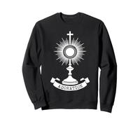 Monstrance catholique Adoration Eucharistique Saint Sacrement Sweatshirt