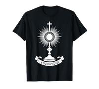 Monstrance catholique Adoration Eucharistique Saint Sacrement T-Shirt