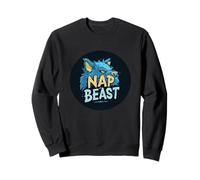Monstre Amusant avec Discours de la bête de la Sieste Sweatshirt
