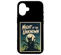 Monstre de la Nuit de la Lune Inconnu Coque pour iPhone 16