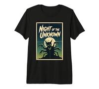 Monstre de la Nuit de la Lune Inconnu T-Shirt Haut de Gamme