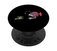 Monstre des Mers de Poisson-Grenouille PopSockets PopGrip Adhésif