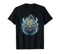Monstre Dragon des Mers Profondes se Levant de l'océan T-Shirt