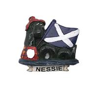 Monstre du Loch Ness 3D Écosse Royaume-Uni Réfrigérateur Réfrigérateur Aimant Touriste Souvenirs Résine Magnétique Autocollants Maison Décoration de Cuisine de Voyage Cadeau