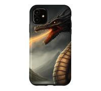 Monstre du Loch Ness Le Dragon cracheur de feu Coque pour iPhone 11