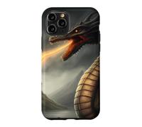 Monstre du Loch Ness Le Dragon cracheur de feu Coque pour iPhone 11 Pro