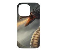 Monstre du Loch Ness Le Dragon cracheur de feu Coque pour iPhone 13 Pro