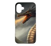 Monstre du Loch Ness Le Dragon cracheur de feu Coque pour iPhone 16 Plus