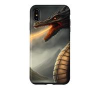 Monstre du Loch Ness Le Dragon cracheur de feu Coque pour iPhone XS Max