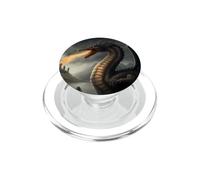 Monstre du Loch Ness Le Dragon cracheur de feu PopSockets PopGrip pour MagSafe