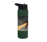 Monstre du Loch Ness le dragon cracheur de feu Stainless Steel Insulated Water Bottle