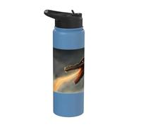 Monstre du Loch Ness le dragon cracheur de feu Stainless Steel Insulated Water Bottle