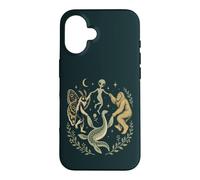 Monstre Extraterrestre cryptique du Loch Ness Bigfoot Mothman Coque pour iPhone 16