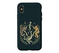 Monstre Extraterrestre cryptique du Loch Ness Bigfoot Mothman Coque pour iPhone X/XS