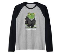 Monstre Grenouille drôle de Slimy Science Manche Raglan