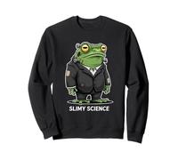 Monstre Grenouille drôle de Slimy Science Sweatshirt