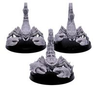 Monstre miniature géant Scorpion 28 mm Donjons et Dragons Jeu miniature, figurines de créature d'insectes NPC Fantasy Jeu de rôle RPG Jeux de table