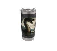 Monstre mystérieux du Loch Ness Gobelet isotherme en acier inoxydable double paroi